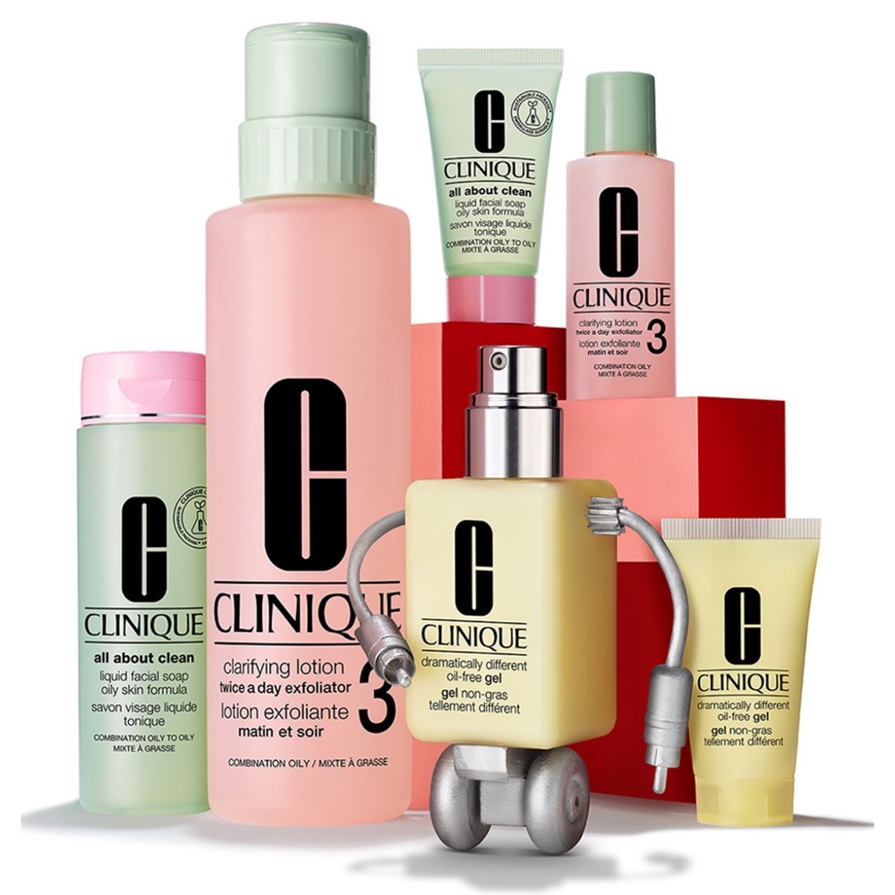 Clinique Great skin every set- type 3 & 4
